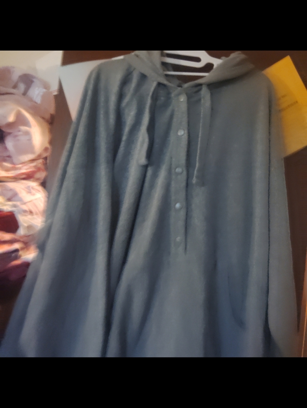 TORRID Cozy Fleece Snap Button Relaxed Hoodie - Size 3XL - Picture 6 of 9